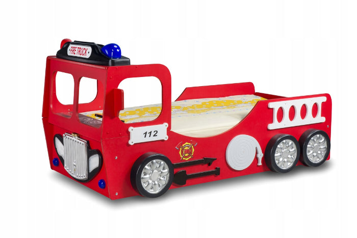 Cama Plastiko Fire Truck Single