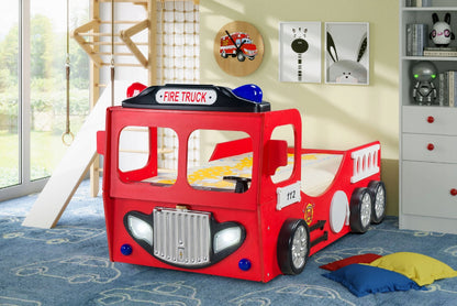 Cama Plastiko Fire Truck Single