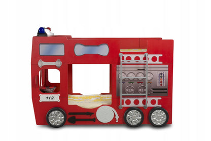 Cama Plastiko Fire Truck Double