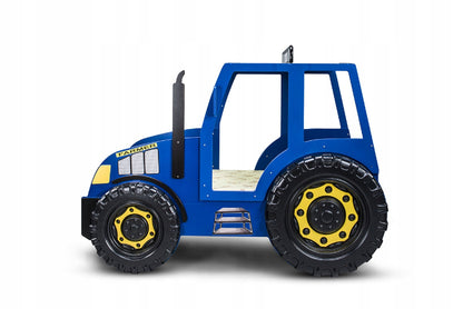 Cama Plastiko Tractor Blue