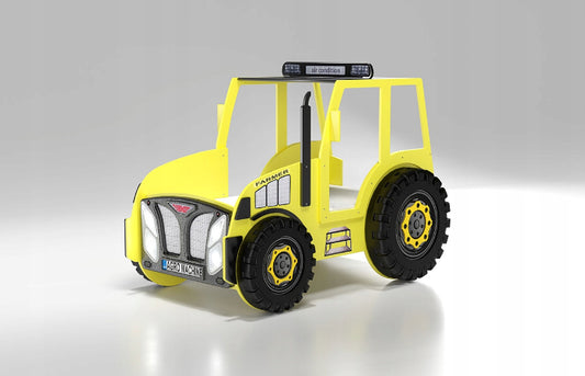 Cama Plastiko Tractor Yellow