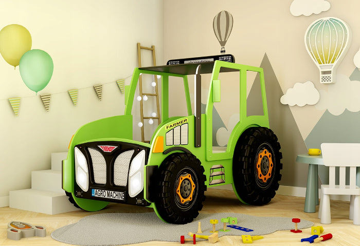 Cama Plastiko Tractor Green