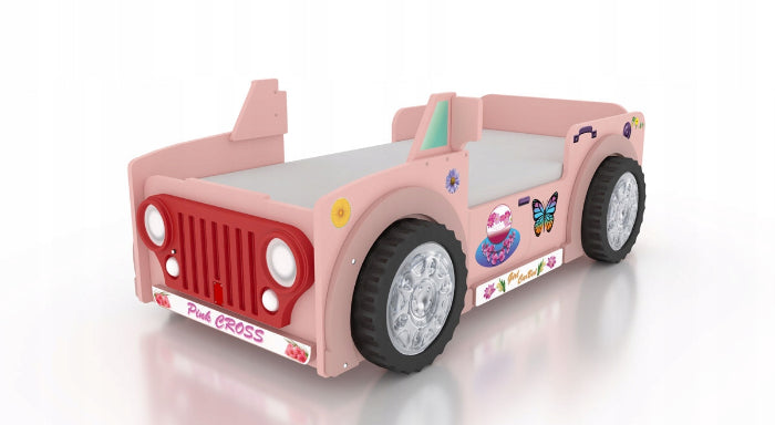 Cama Plastiko Jeep Pink
