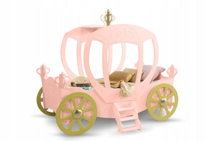 Cama Plastiko Princess Cariage Pink