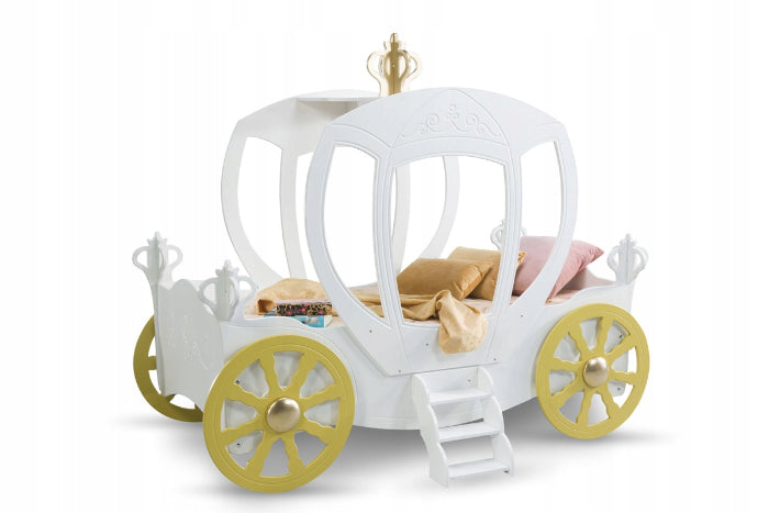 Cama Plastiko Princess Cariage White