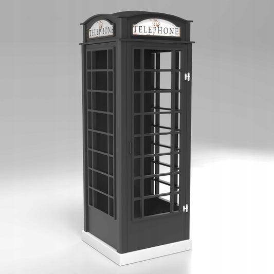 Roupeiro Plastiko Booth Black