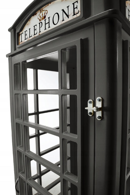 Roupeiro Plastiko Booth Black