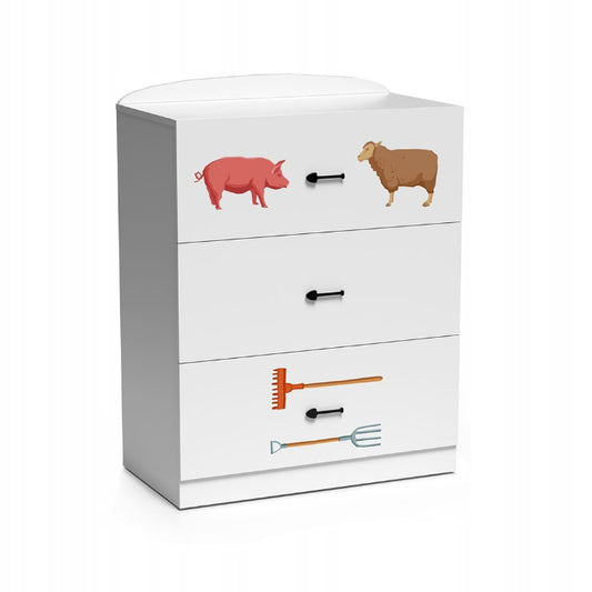 Cómoda Plastiko 90 cm Farm