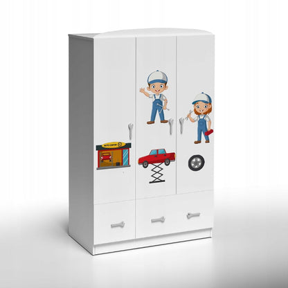 Roupeiro Plastiko Triple Car