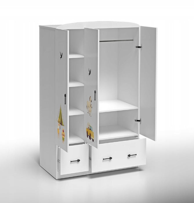 Roupeiro Plastiko Triple Safari