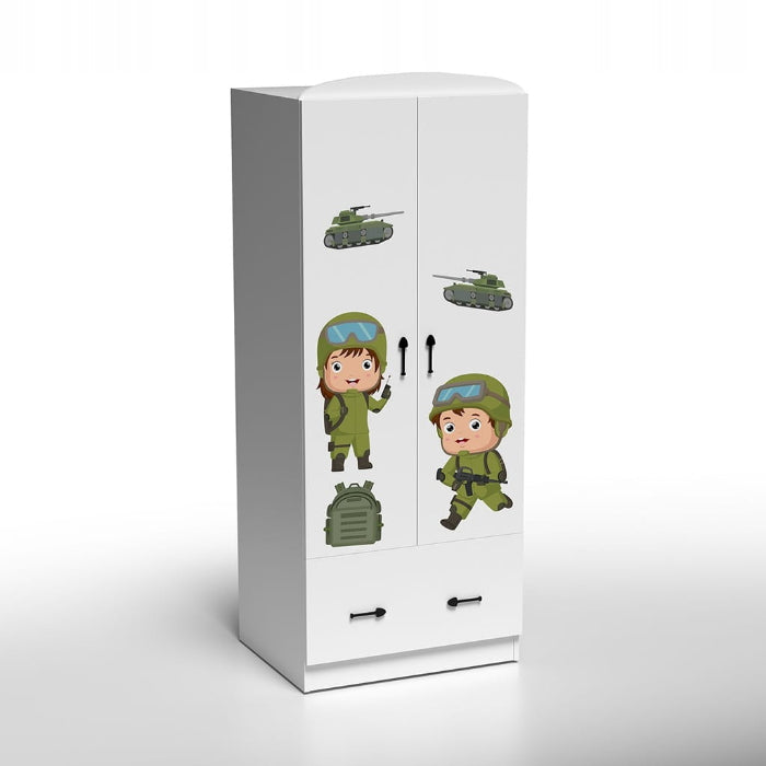 Roupeiro Plastiko Double Army