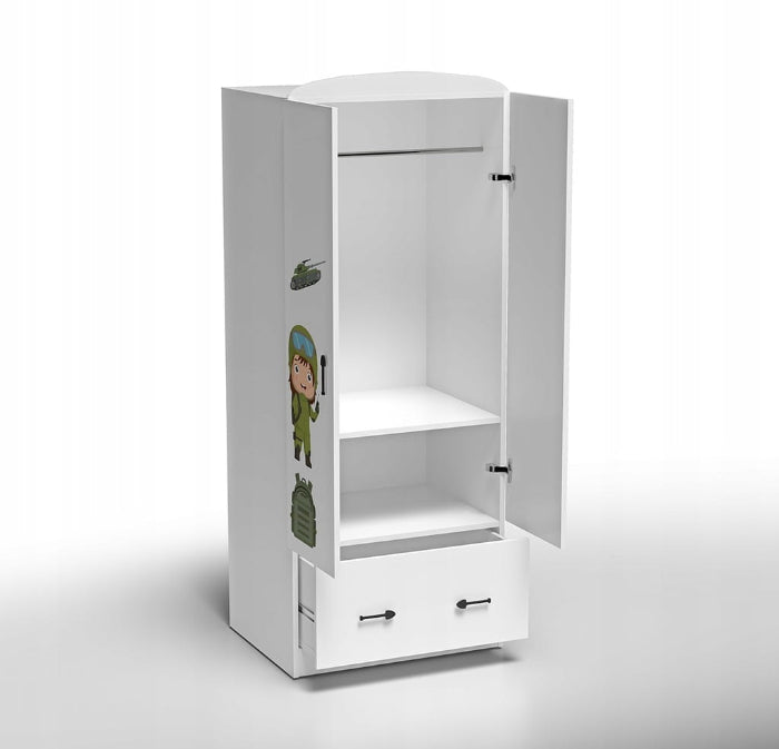 Roupeiro Plastiko Double Army