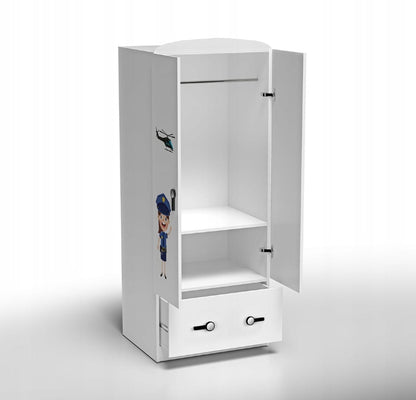 Roupeiro Plastiko Double Police