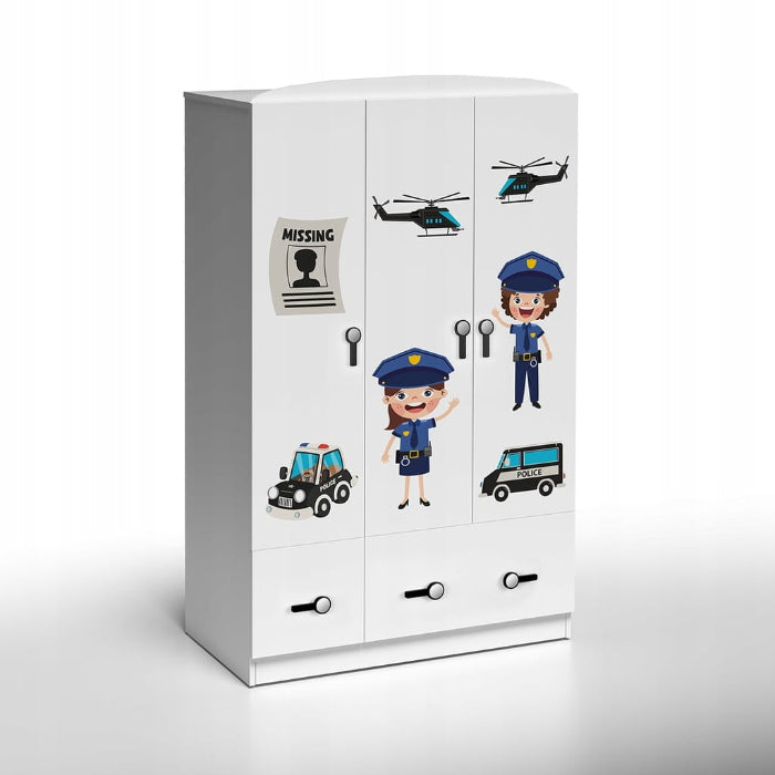 Roupeiro Plastiko Triple Police