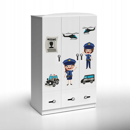 Roupeiro Plastiko Triple Police