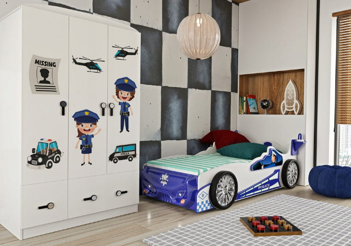 Roupeiro Plastiko Triple Police