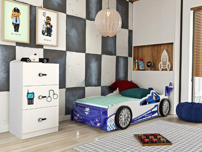 Cómoda Plastiko 60 cm Police