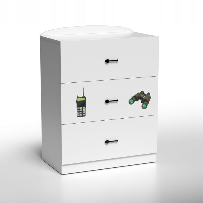 Cómoda Plastiko 90 cm Army