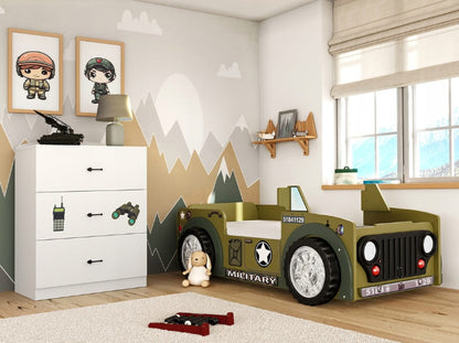 Cómoda Plastiko 90 cm Army