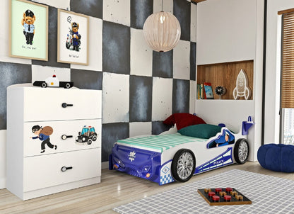 Cómoda Plastiko 90 cm Police