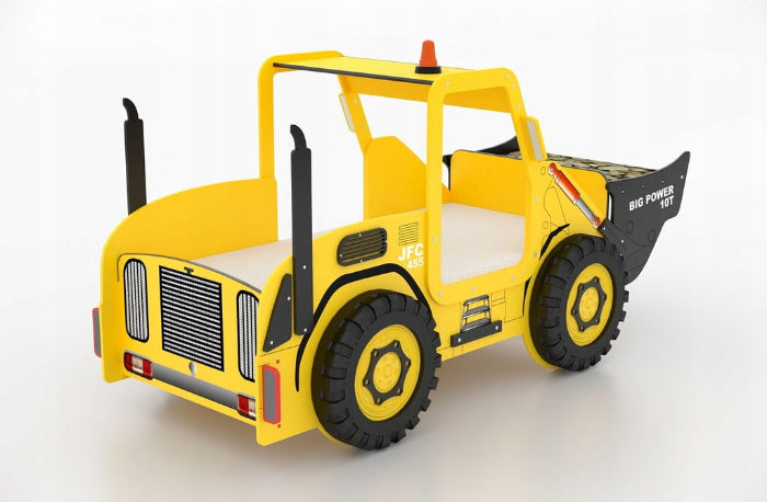 Cama Plastiko com colchão e secretária Digger