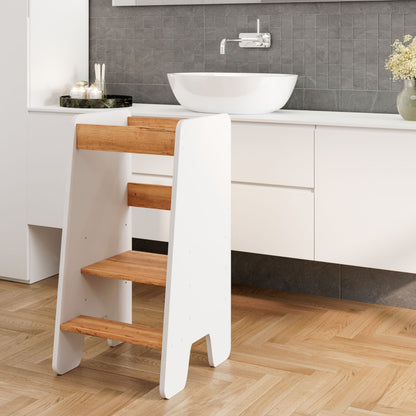 Torre de aprendizagem Kobi Oak White