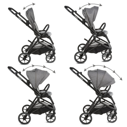 Carrinho de bebé Kidwell VELMONT Grey