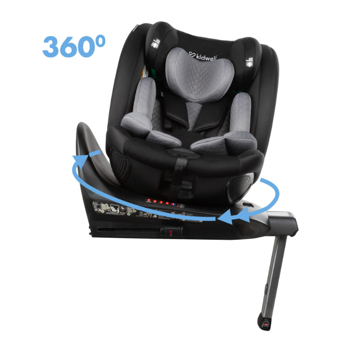 Cadeira auto Kidwell GoCar  i-Size (40-135 cm) Black