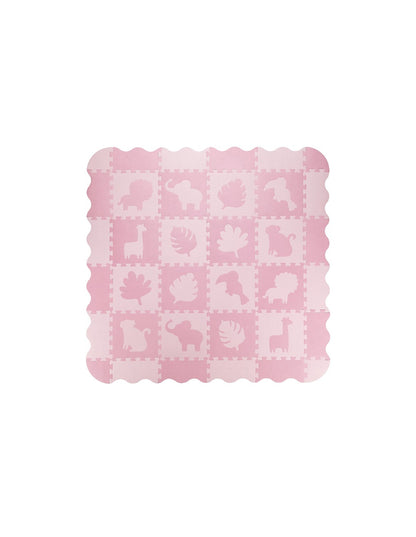 Tapete Puzzle Sensorial Momi Zawi Pink