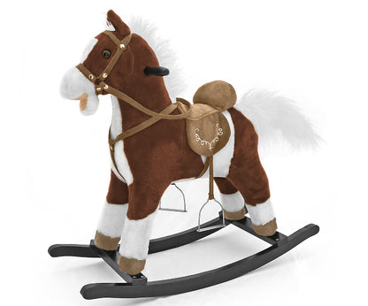Cavalo de Baloiço Milly Mally Mustang Dark Brown