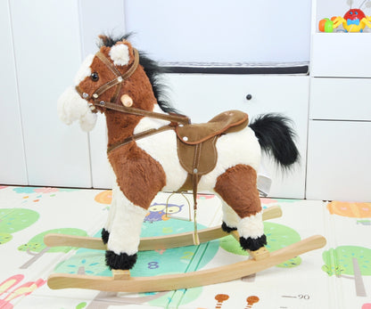 Cavalo de Baloiço Milly Mally Łatek Dark Brown
