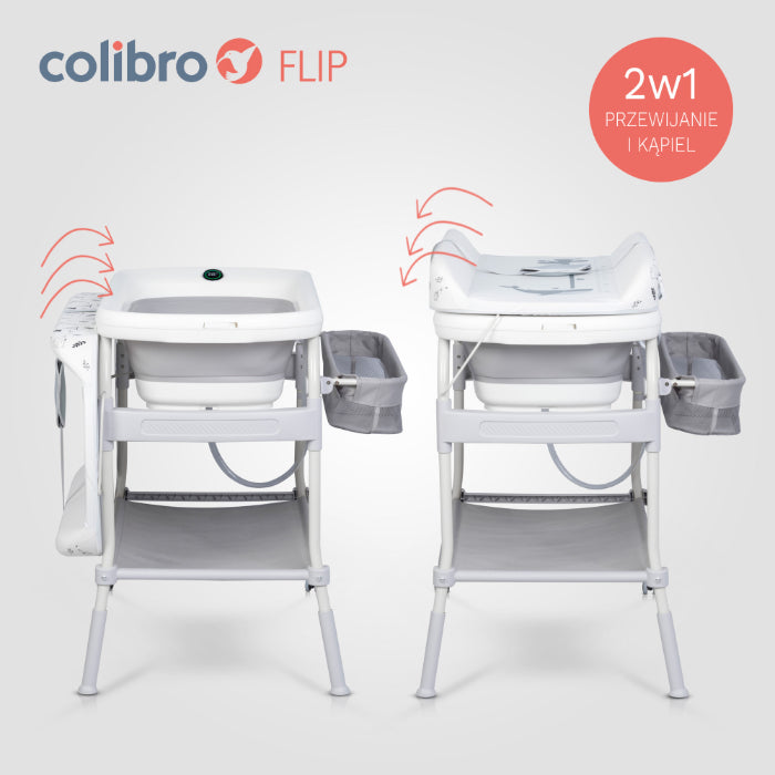 Banheira com vestidor Colibro Flip