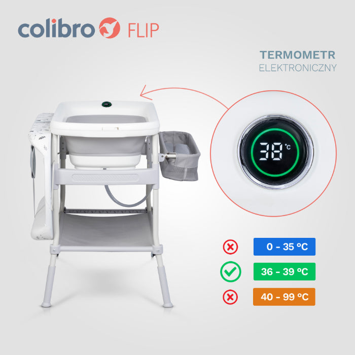 Banheira com vestidor Colibro Flip