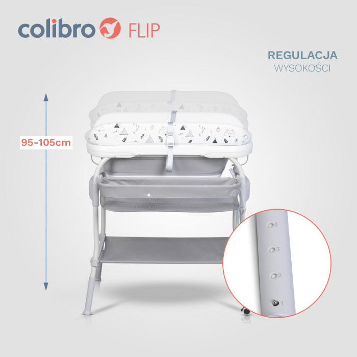 Banheira com vestidor Colibro Flip