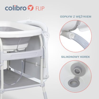 Banheira com vestidor Colibro Flip