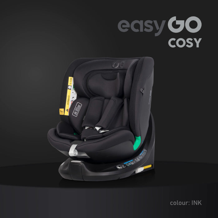 Cadeira auto I-Size 40-150 CM EasyGo Cosy Ink