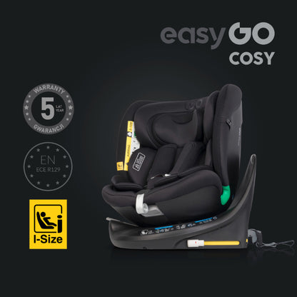 Cadeira auto I-Size 40-150 CM EasyGo Cosy Ink