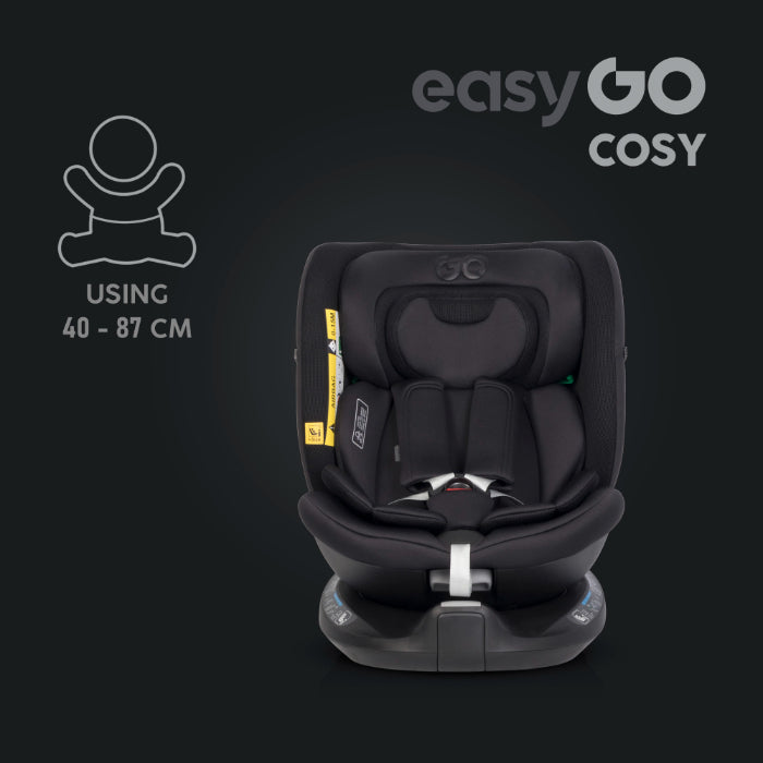 Cadeira auto I-Size 40-150 CM EasyGo Cosy Ink