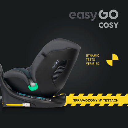 Cadeira auto I-Size 40-150 CM EasyGo Cozy Granite
