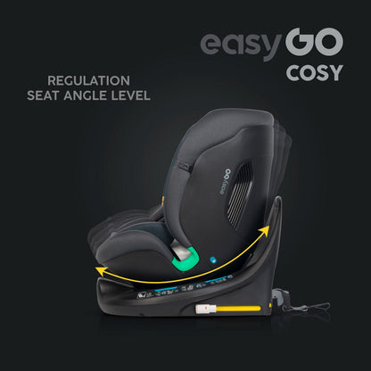 Cadeira auto I-Size 40-150 CM EasyGo Cozy Granite
