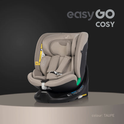 Cadeira auto I-Size 40-150 CM EasyGo Cozy Taupe