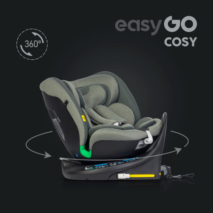 Cadeira auto I-Size 40-150 CM EasyGo Cozy Greener