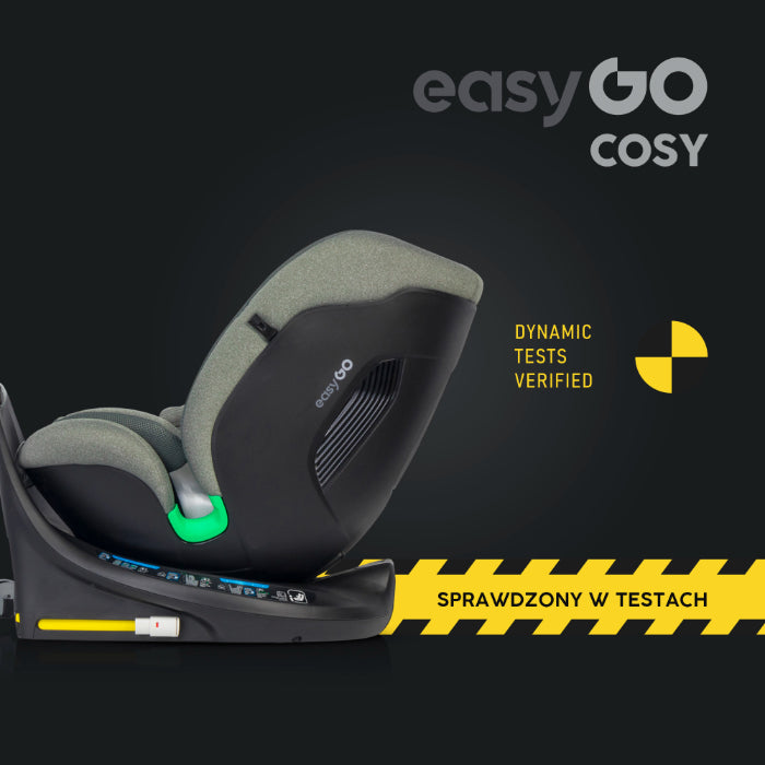 Cadeira auto I-Size 40-150 CM EasyGo Cozy Greener