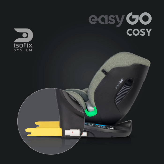 Cadeira auto I-Size 40-150 CM EasyGo Cozy Greener