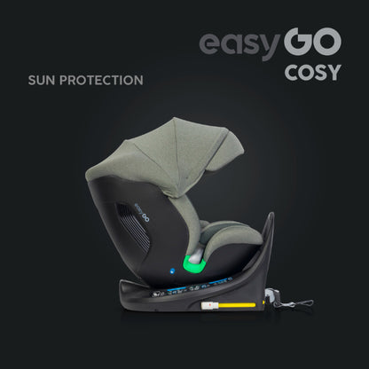 Cadeira auto I-Size 40-150 CM EasyGo Cozy Greener