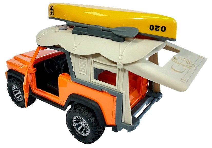 Camião campismo jeep som e luz