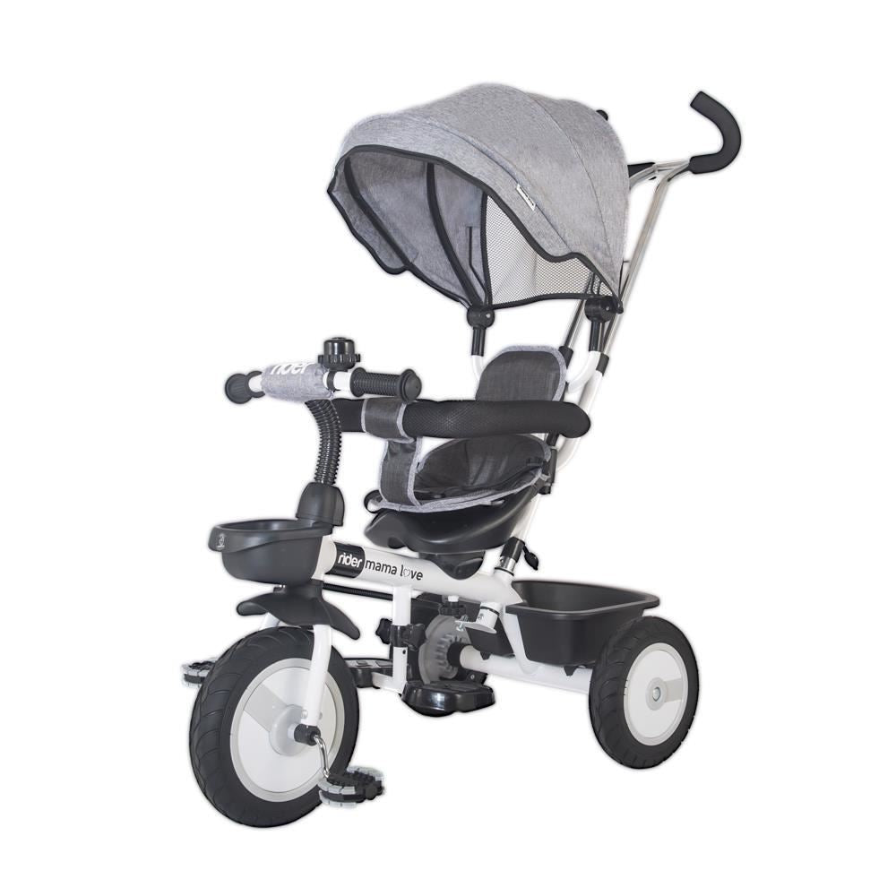 Mama Love Triciclo Rider Grey