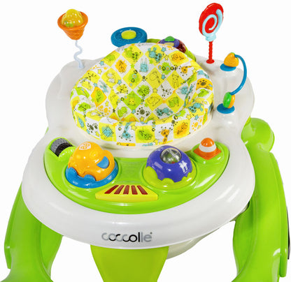 Coccolle andador centro de atividades Arlo Green
