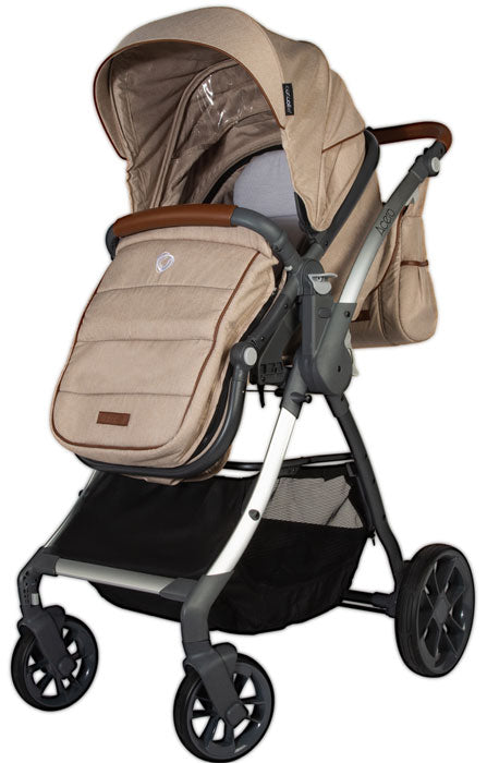 Coccolle sistema de viagem 3 em 1 Acero Beige