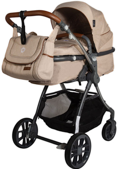 Coccolle sistema de viagem 3 em 1 Acero Beige